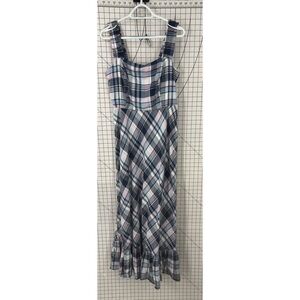 52 seven plaid  maxi Length dress 12